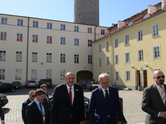 Kohtumine Gruusia presidendi Giorgi Margvelašviliga